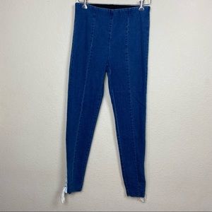 lovetree Y2K  elastic band skinny jean tassel tie ankle size Medium